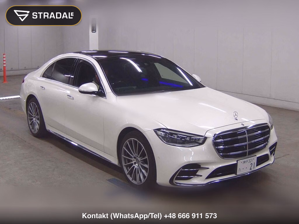 MERCEDES BENZ S-CLASS 4D 4WD S500 4MATIC AMG LINE 2021, aukcja z Japonii, zdjęcie 1