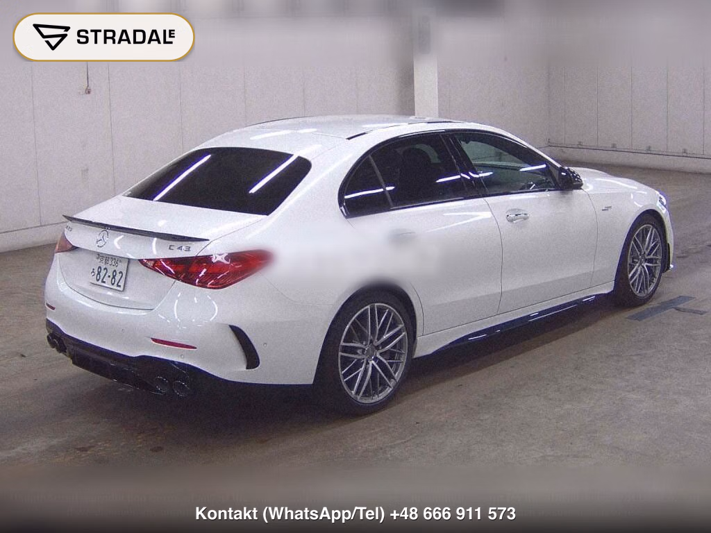 MERCEDES AMG C-CLASS 4D 4WD C43 4MATIC BSG MODEL, miniaturka 6