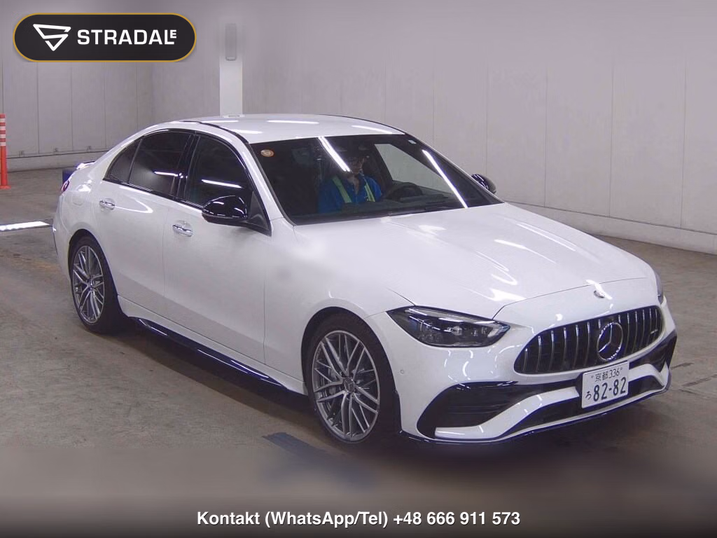 MERCEDES AMG C-CLASS 4D 4WD C43 4MATIC BSG MODEL 2023, aukcja z Japonii, zdjęcie 1