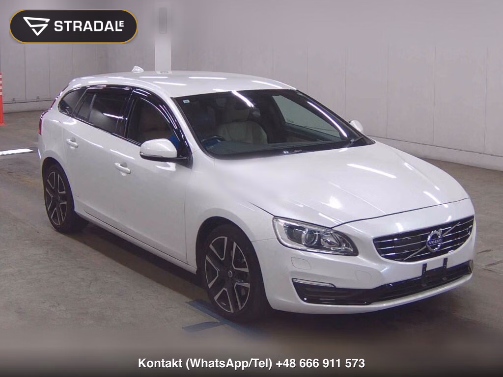 VOLVO V60 D4 R-DESIGN 2017, aukcja z Japonii, zdjęcie 1