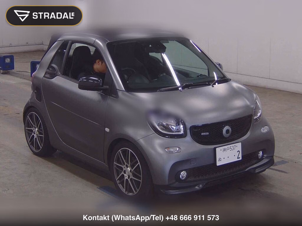 MCC SMART FORTWO CABRIO BRABUS EXCLUSIVE LIMITED 2017, aukcja z Japonii, zdjęcie 1