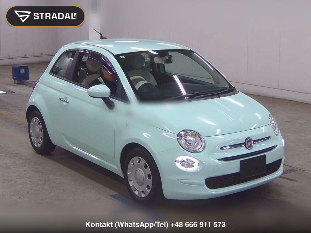 FIAT 500 1.2 CULT 2021, aukcja z Japonii, zdjęcie 1