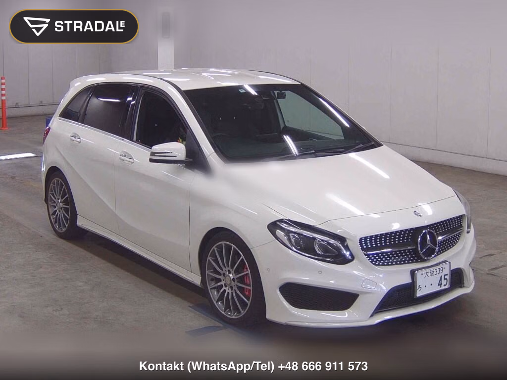 MERCEDES BENZ B-CLASS B180 SPORTS 2016, aukcja z Japonii, zdjęcie 1