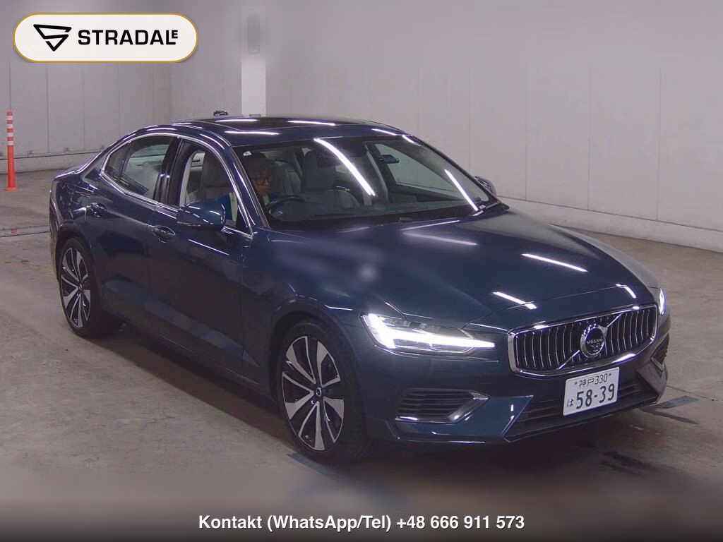 VOLVO S60 4WD RECHARGE PLUG-IN HYBRID T6 AWD INSCRIPTI 2022, aukcja z Japonii, zdjęcie 1