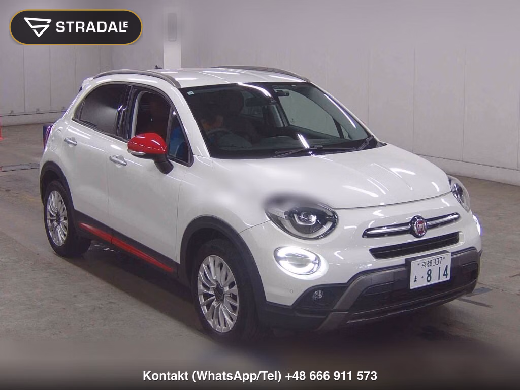 FIAT 500X 5D CROSS 2021, aukcja z Japonii, zdjęcie 1