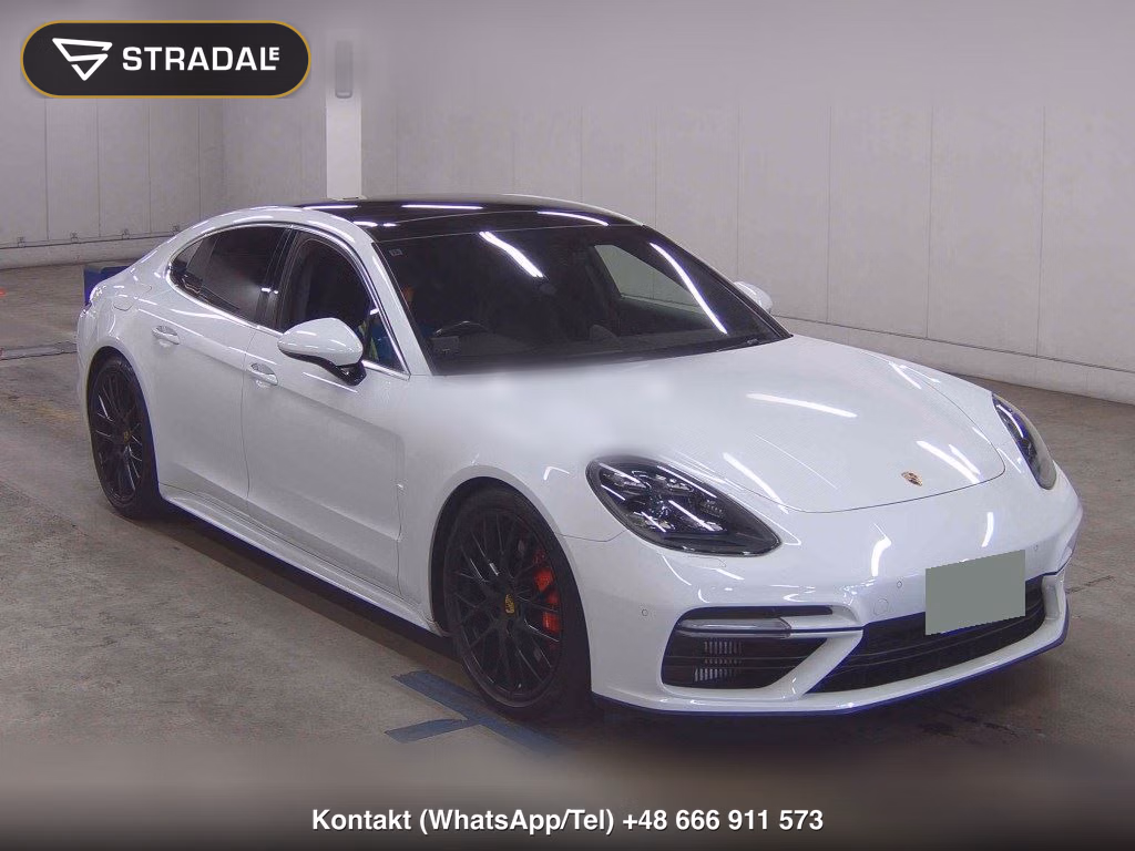 PORSCHE PANAMERA 5D 4WD TURBO 2018, aukcja z Japonii, zdjęcie 1