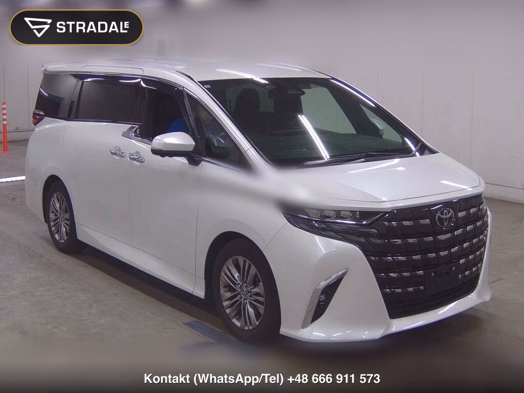 TOYOTA ALPHARD Z 2025, aukcja z Japonii, zdjęcie 1