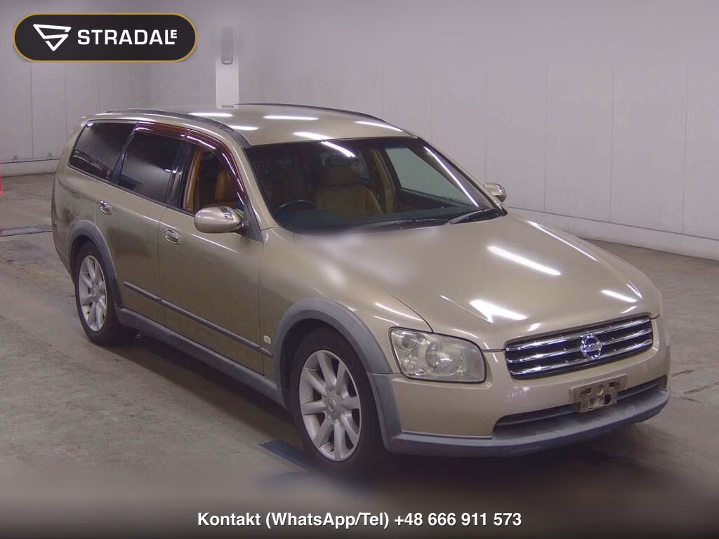 NISSAN STAGEA 5D 4WD AR-X FOUR 2001, aukcja z Japonii, zdjęcie 1