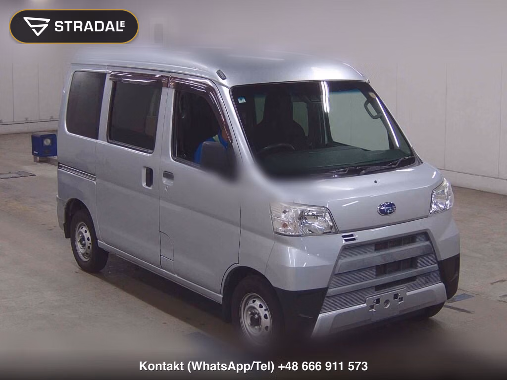 SUBARU SAMBAR VAN 5D 4WD TRANSPORTER SMART ASSIST 2019, aukcja z Japonii, zdjęcie 1