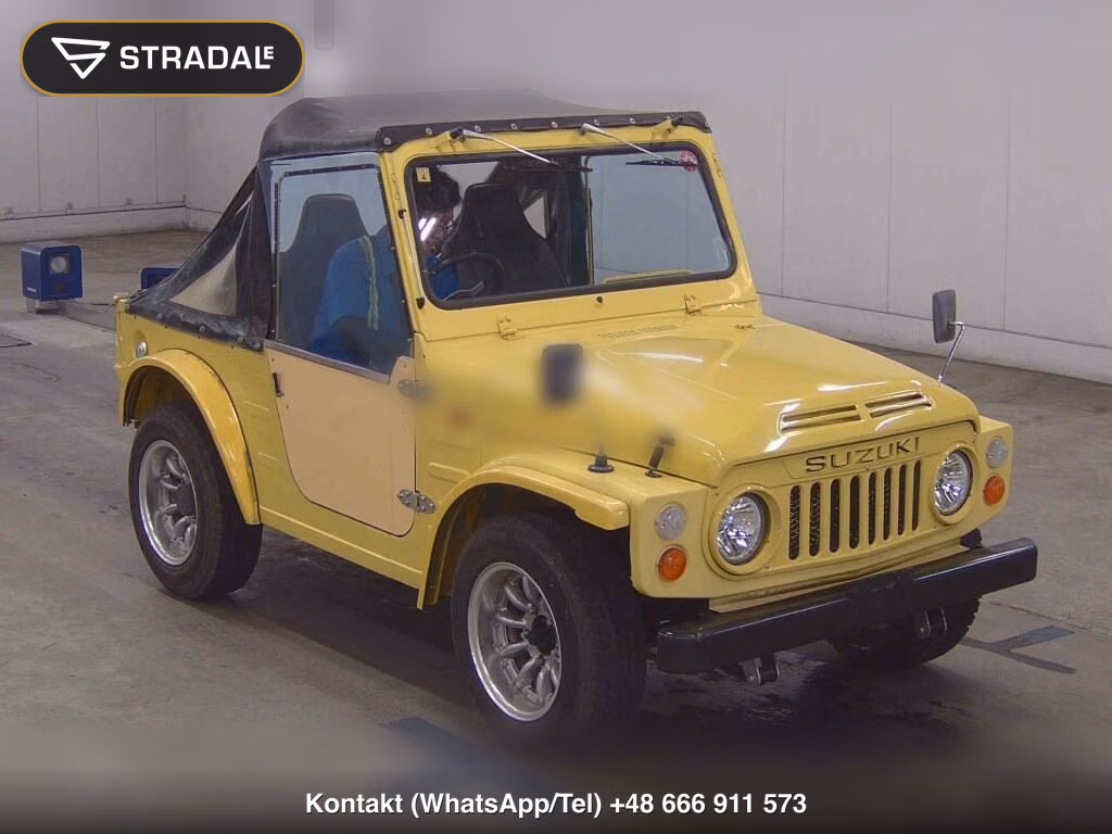 SUZUKI JIMNY OP 4WD SOFT TOP TYPE 1981, aukcja z Japonii, zdjęcie 1