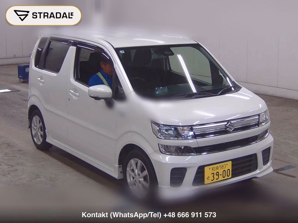 SUZUKI WAGON R 5D HYBRID FZ SAFETY PACKAGE 2017, aukcja z Japonii, zdjęcie 1