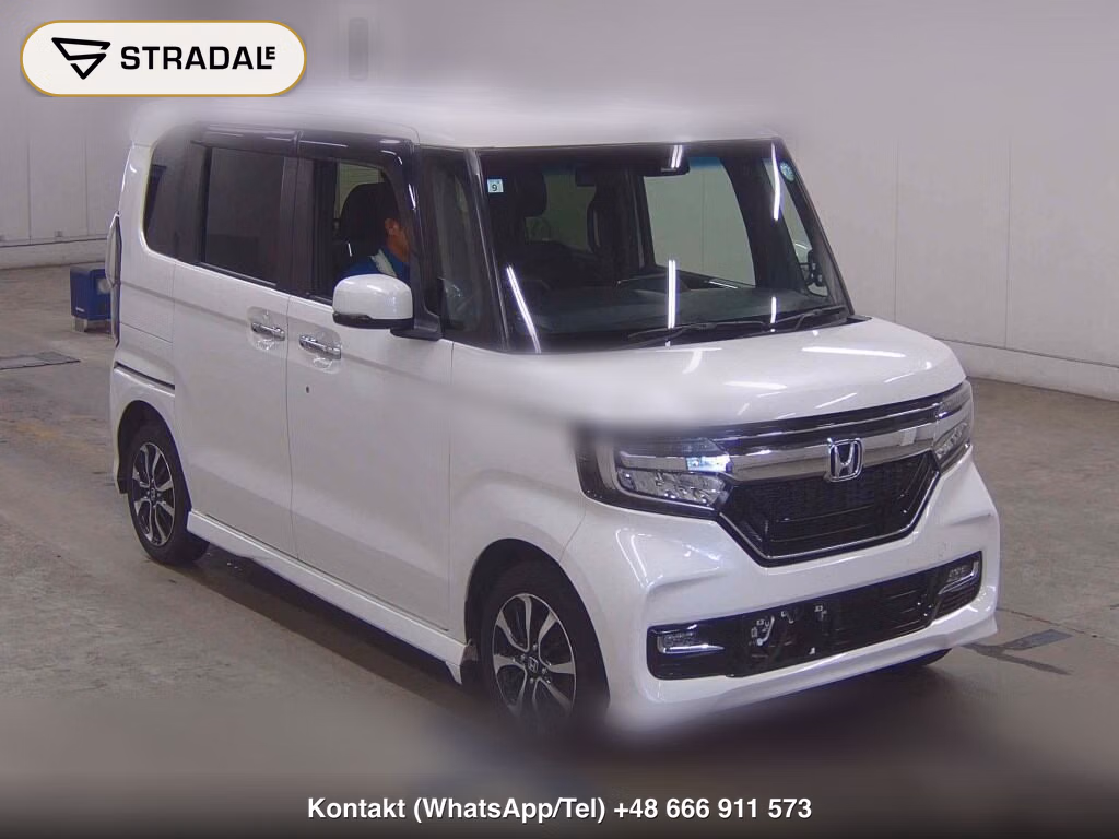HONDA N-BOX CUSTOM 4WD G・L HONDA SENSING 2019, aukcja z Japonii, zdjęcie 1