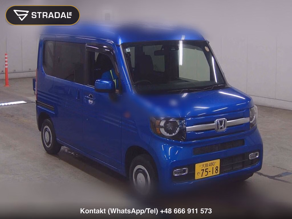 HONDA N-VAN 4WD +STYLE FUN 2021, aukcja z Japonii, zdjęcie 1