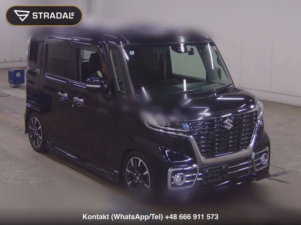 SUZUKI SPACIA CUSTOM HYBRID XS TURBO 2018, aukcja z Japonii, zdjęcie 1