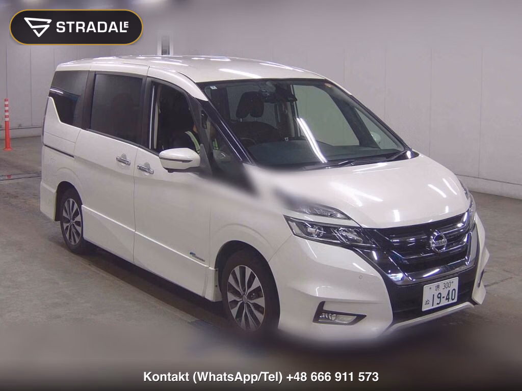 NISSAN SERENA 5D HIGHWAY STAR 2017, aukcja z Japonii, zdjęcie 1