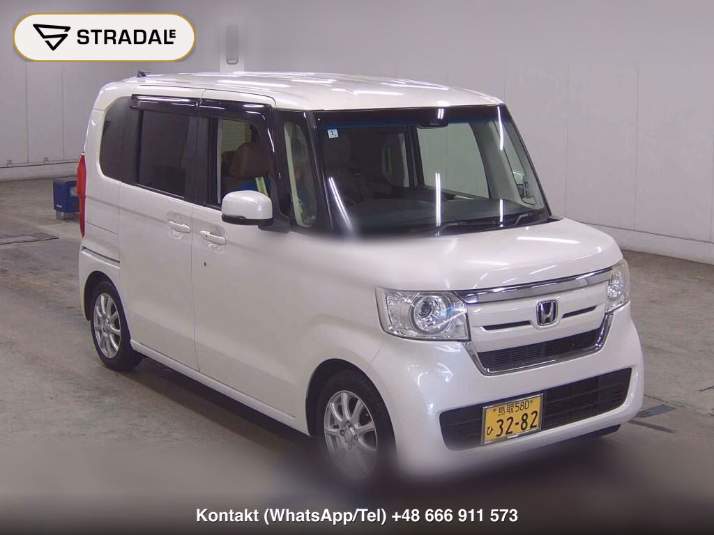 HONDA N-BOX G・EX HONDA SENSING 2018, aukcja z Japonii, zdjęcie 1