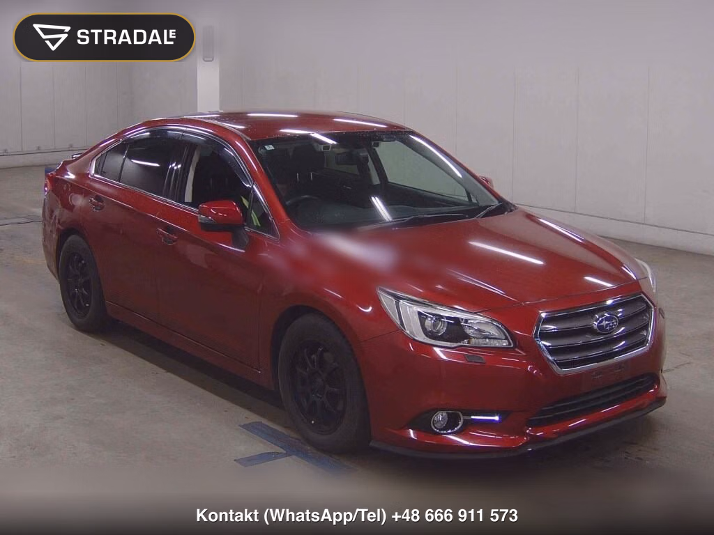 SUBARU LEGACY B4 4D 4WD 2016, aukcja z Japonii, zdjęcie 1