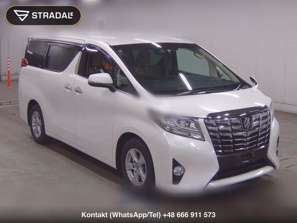 TOYOTA ALPHARD 2.5X 2017, aukcja z Japonii, zdjęcie 1