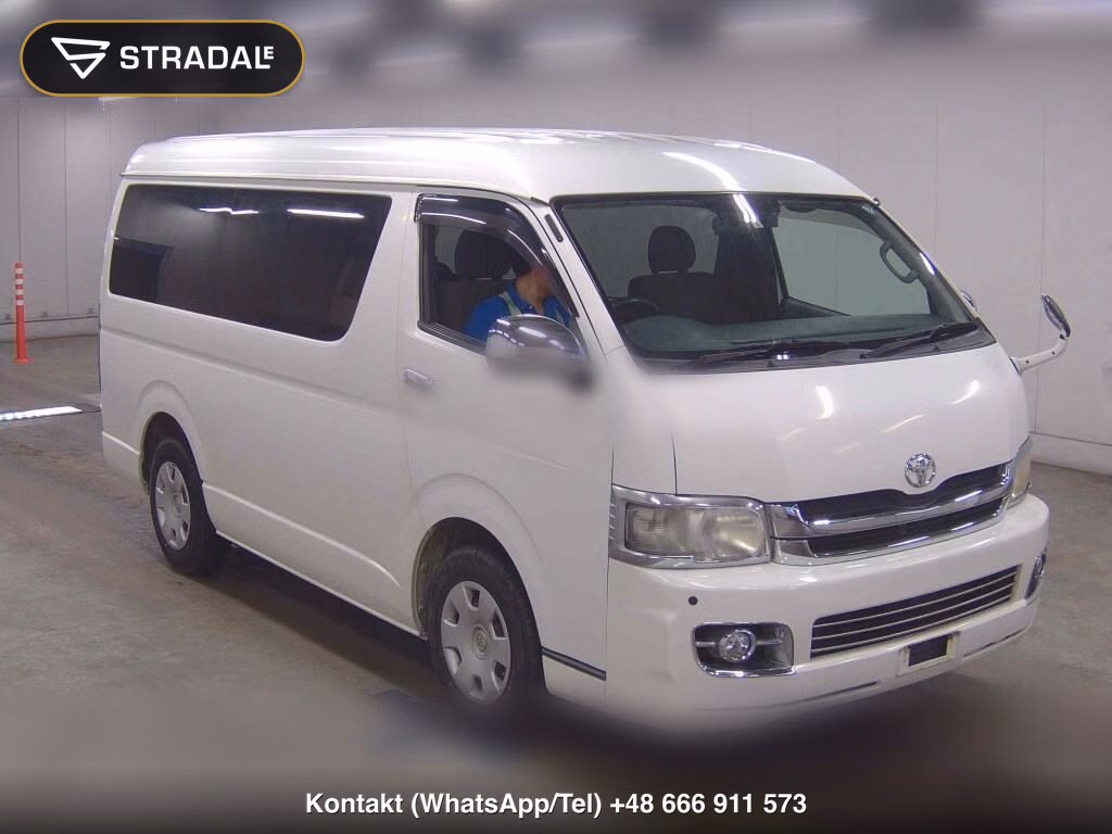 TOYOTA HIACE WAGON 4D GL 2009, aukcja z Japonii, zdjęcie 1
