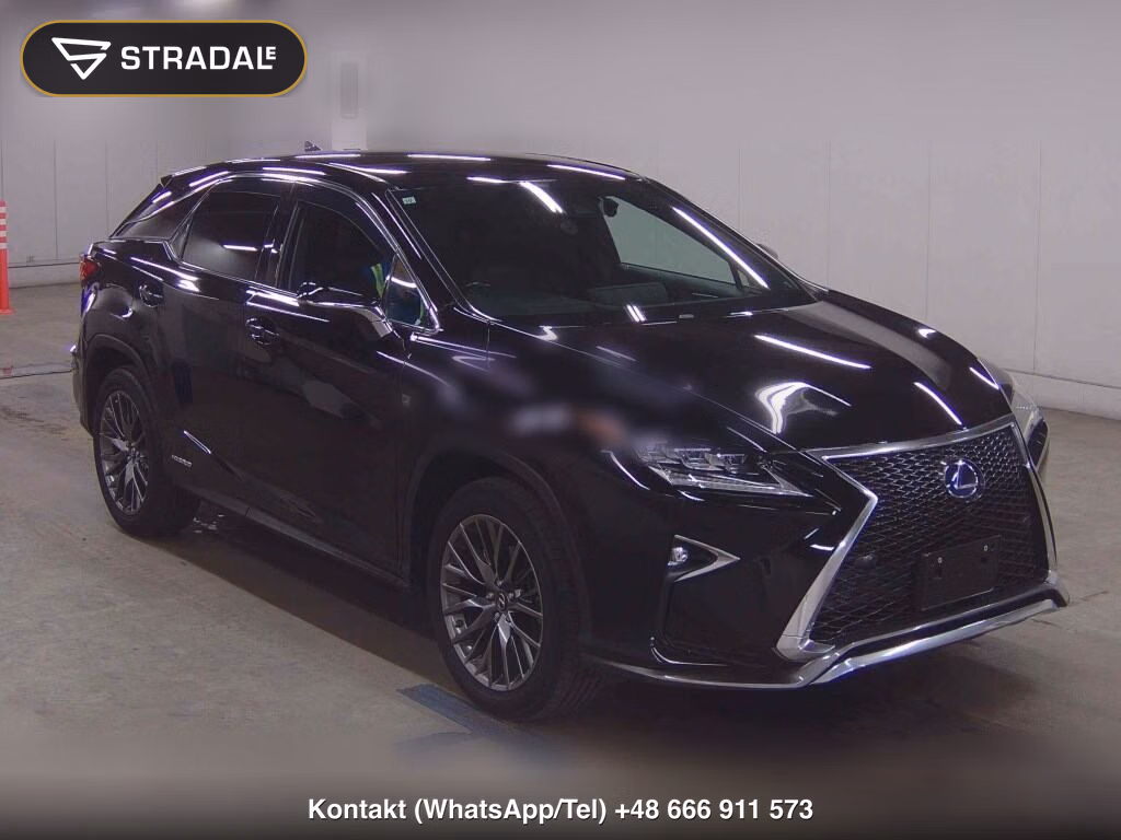 LEXUS RX 4WD RX450H F SPORT 2016, aukcja z Japonii, zdjęcie 1