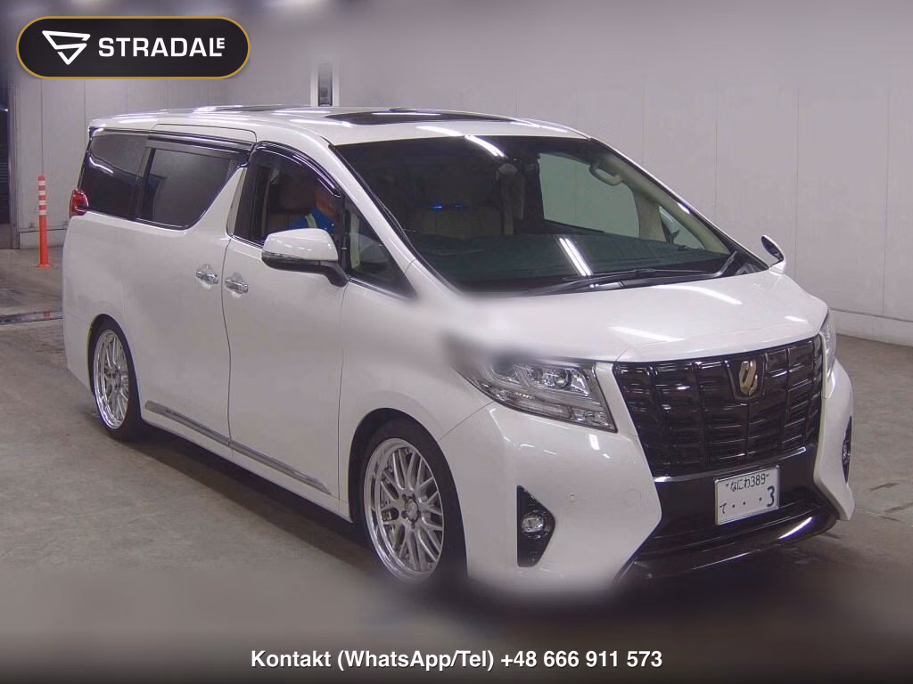 TOYOTA ALPHARD 2.5G 2015, aukcja z Japonii, zdjęcie 1