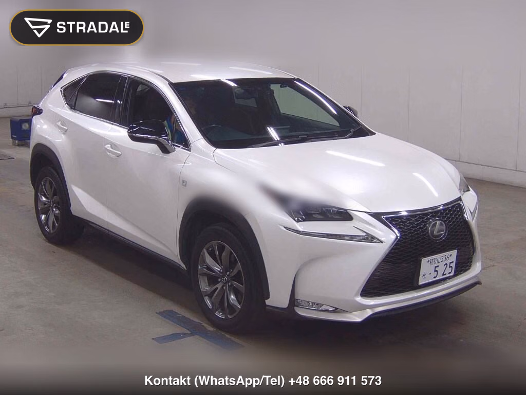 LEXUS NX NX200T F SPORT 2015, aukcja z Japonii, zdjęcie 1