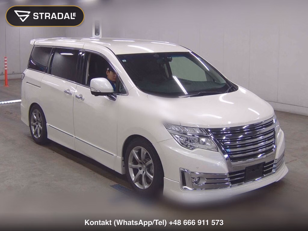 NISSAN ELGRAND 5D RIDER BLACK CLOTH SHEET MANUAL SHEET 2017, aukcja z Japonii, zdjęcie 1