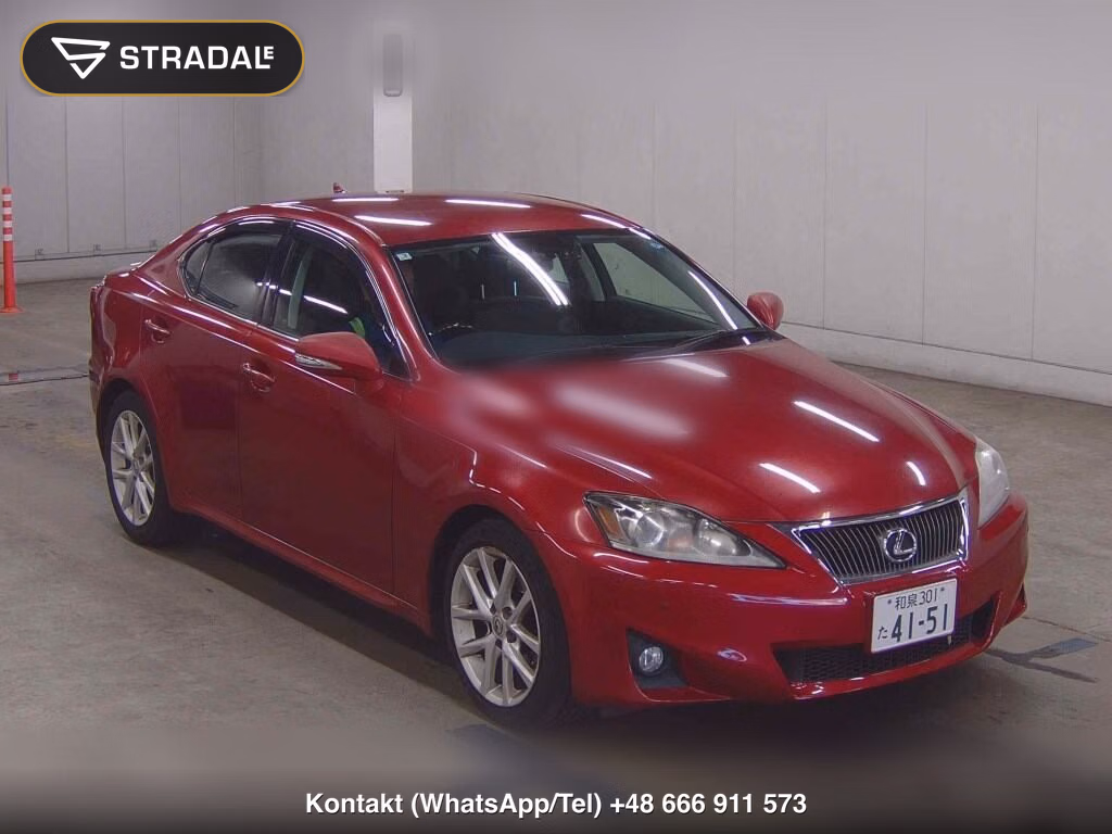 LEXUS IS 4D IS250 VERSION L 2011, aukcja z Japonii, zdjęcie 1