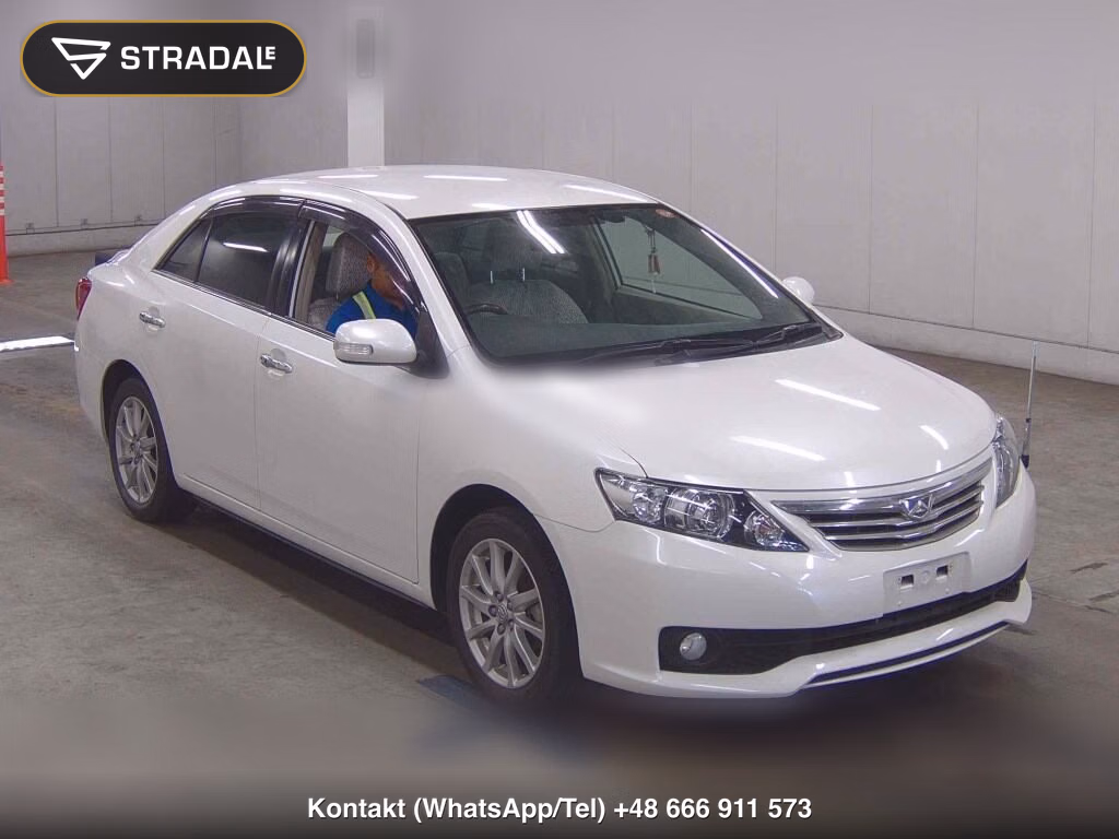 TOYOTA ALLION A15 G PACKAGE LIMITED 2012, aukcja z Japonii, zdjęcie 1