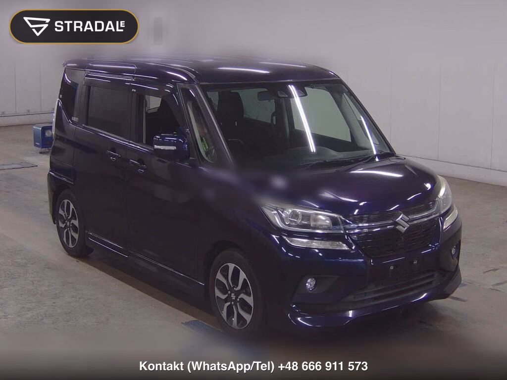 SUZUKI SOLIO BANDIT 4WD HYBRID MV 2018, aukcja z Japonii, zdjęcie 1