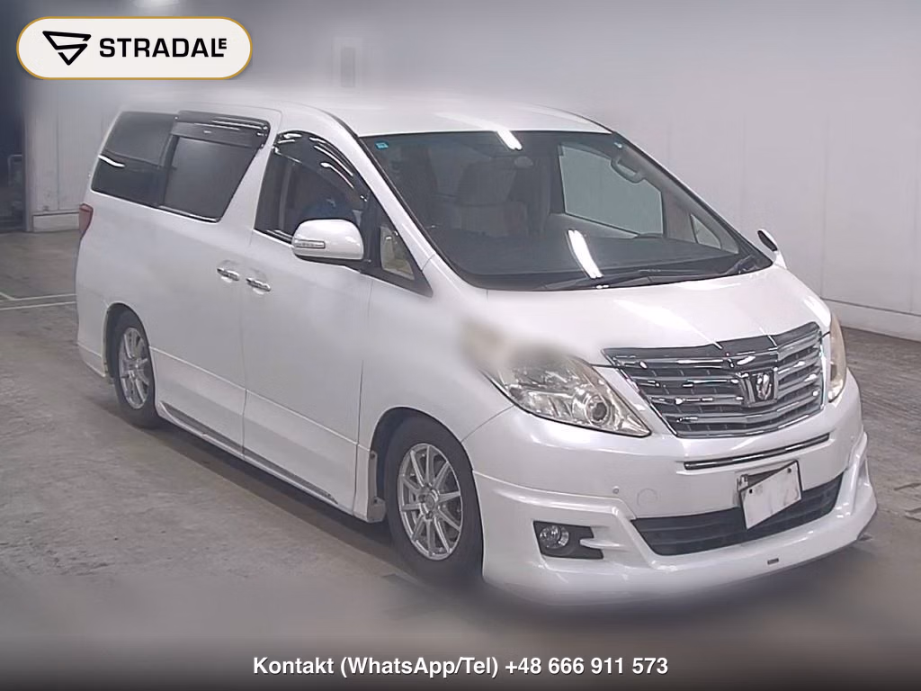 TOYOTA ALPHARD 240X 2012, aukcja z Japonii, zdjęcie 1