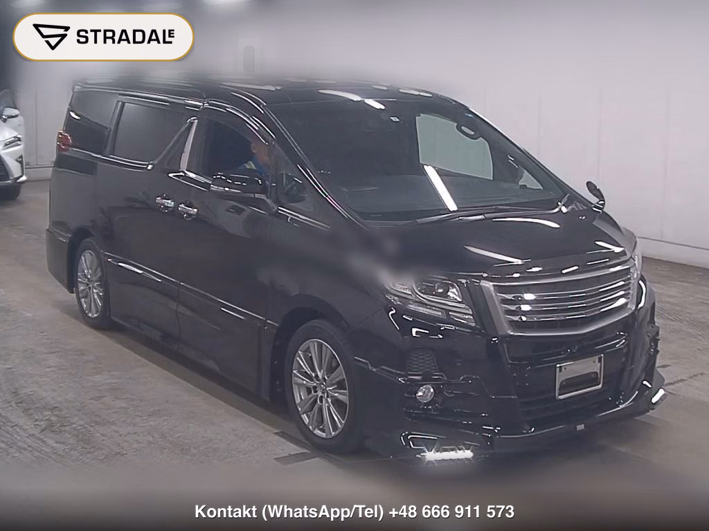 TOYOTA ALPHARD 2.5S A PACKAGE 2017, aukcja z Japonii, zdjęcie 1