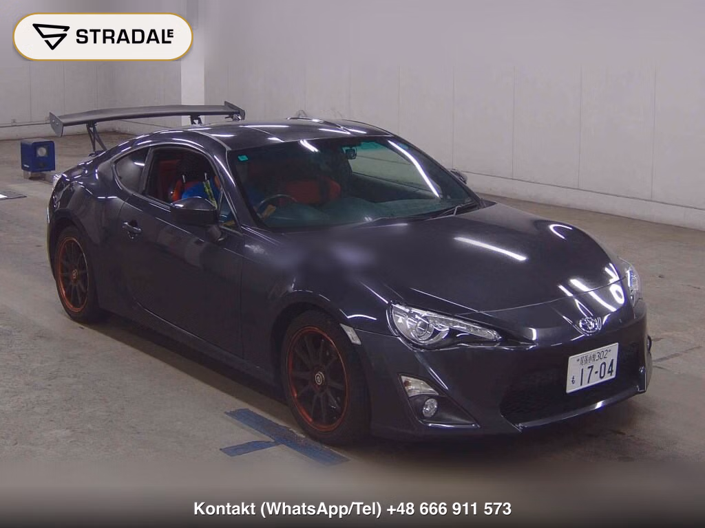 TOYOTA 86 GT LIMITED 2012, aukcja z Japonii, zdjęcie 1