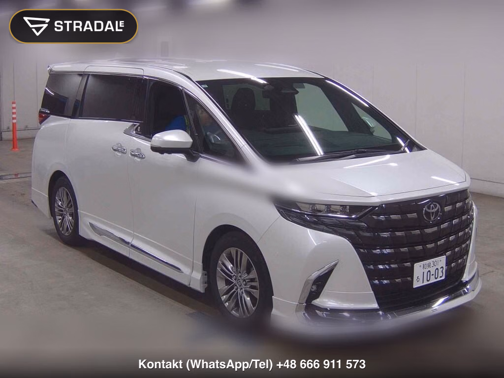 TOYOTA ALPHARD Z 2025, aukcja z Japonii, zdjęcie 1