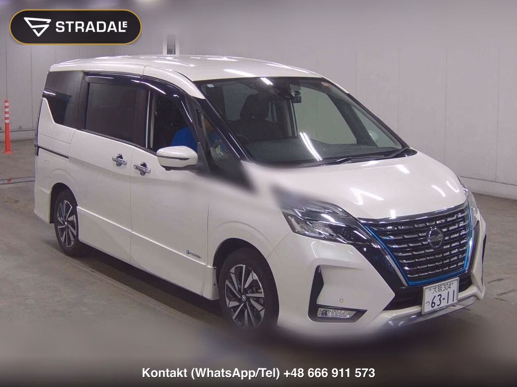 NISSAN SERENA 5D E-POWER HIGHWAYSTAR G 2019, aukcja z Japonii, zdjęcie 1