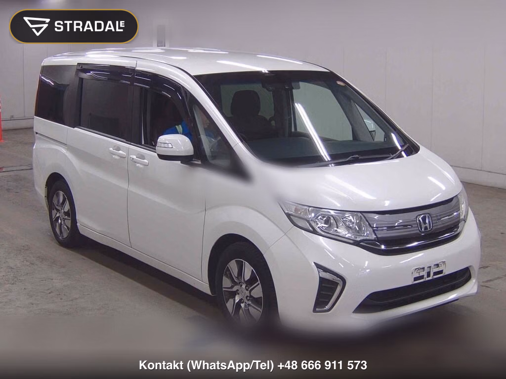 HONDA STEPWAGON 5D G・EX HONDA SENSING 2017, aukcja z Japonii, zdjęcie 1