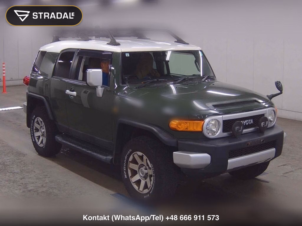 TOYOTA FJ CRUISER 4WD COLOR PACKAGE 2013, aukcja z Japonii, zdjęcie 1
