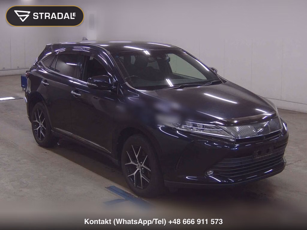 TOYOTA HARRIER HYBRID 4WD PROGRESS STYLE BLUEISH 2018, aukcja z Japonii, zdjęcie 1