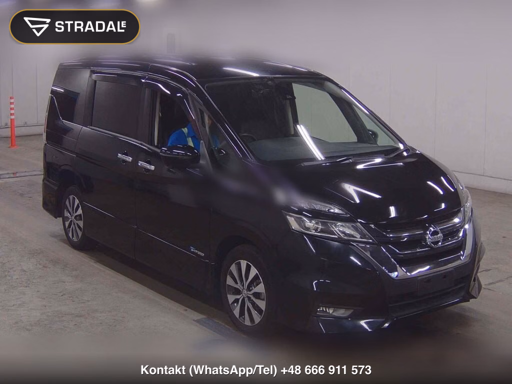 NISSAN SERENA 5D HIGHWAY STAR V SELECTION 2018, aukcja z Japonii, zdjęcie 1