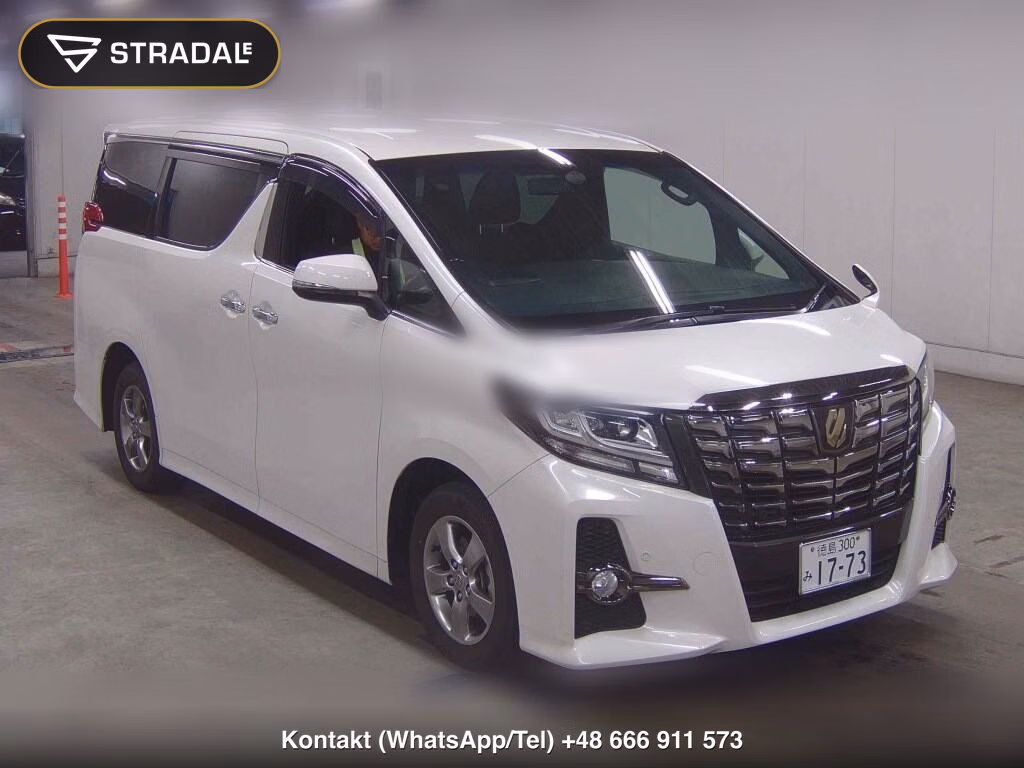 TOYOTA ALPHARD 4WD 3.5SA 2017, aukcja z Japonii, zdjęcie 1
