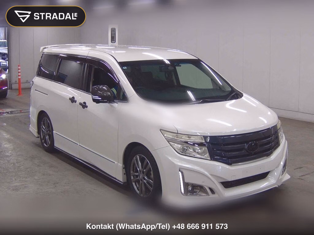NISSAN ELGRAND 5D 250 HIGHWAY STAR URBAN CHROME 2012, aukcja z Japonii, zdjęcie 1