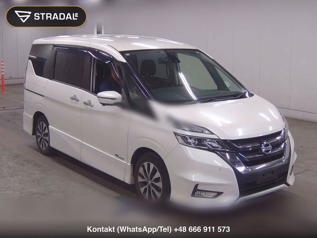 NISSAN SERENA 5D HIGHWAY STAR V SELECTION 2018, aukcja z Japonii, zdjęcie 1