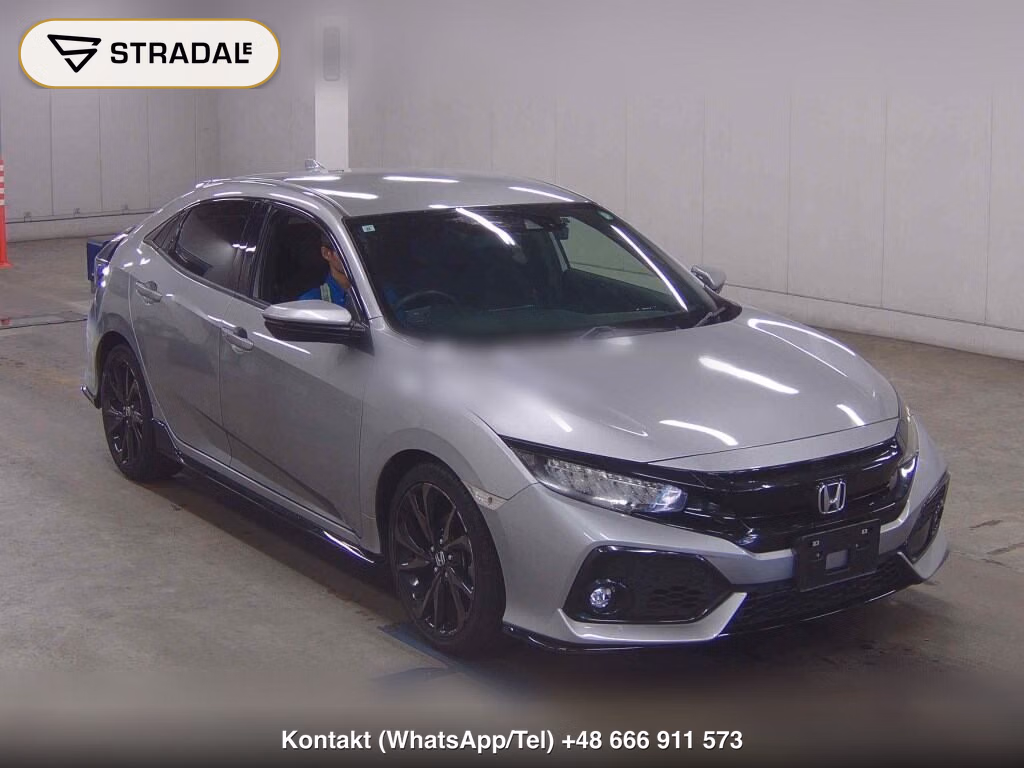 HONDA CIVIC 5D HATCHBACK HONDA SENSING 2018, aukcja z Japonii, zdjęcie 1
