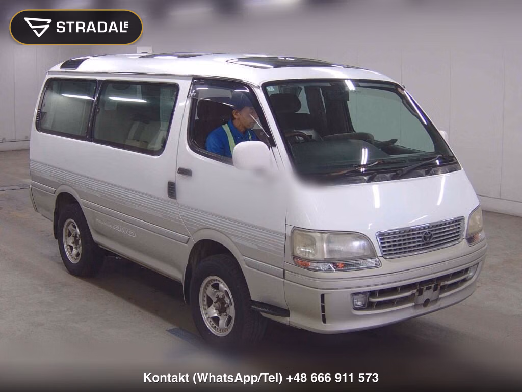 TOYOTA HIACE WAGON 4D 4WD 1998, aukcja z Japonii, zdjęcie 1