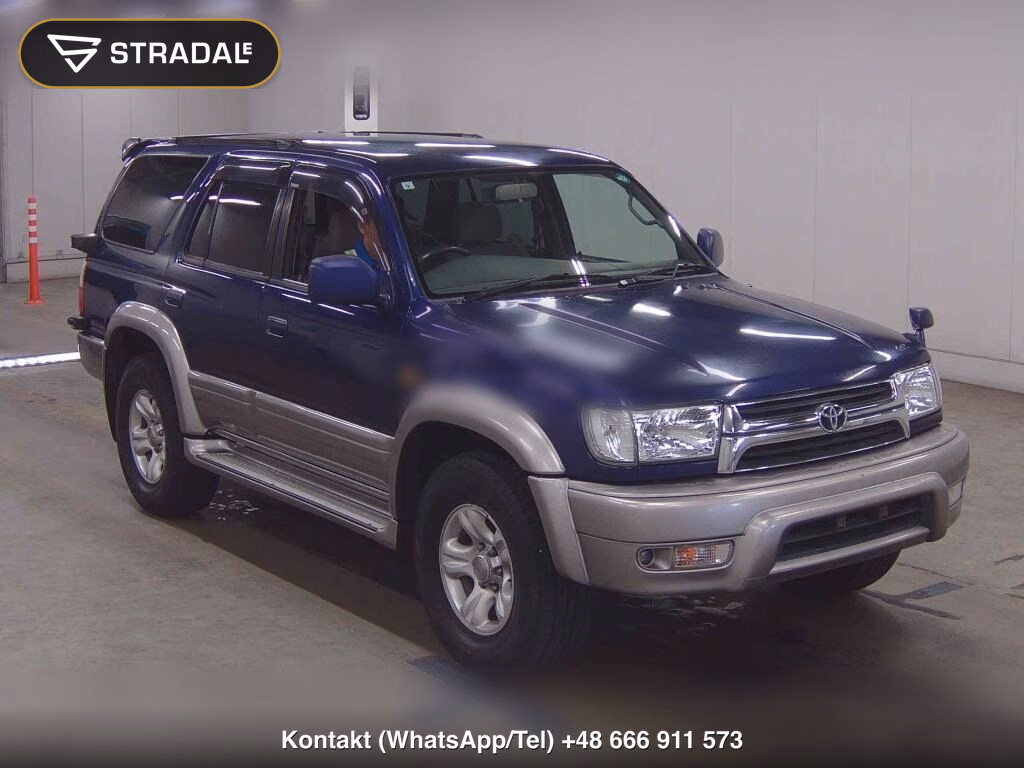 TOYOTA HILUX SURF 5D 4WD SSR-X PACKAGE A 2001, aukcja z Japonii, zdjęcie 1