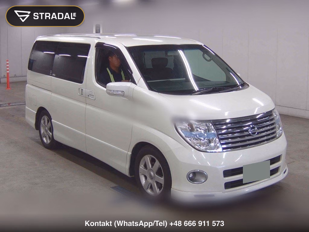 NISSAN ELGRAND 5D HIGHWAY STAR PREMIUM NAVI EDITION 2006, aukcja z Japonii, zdjęcie 1
