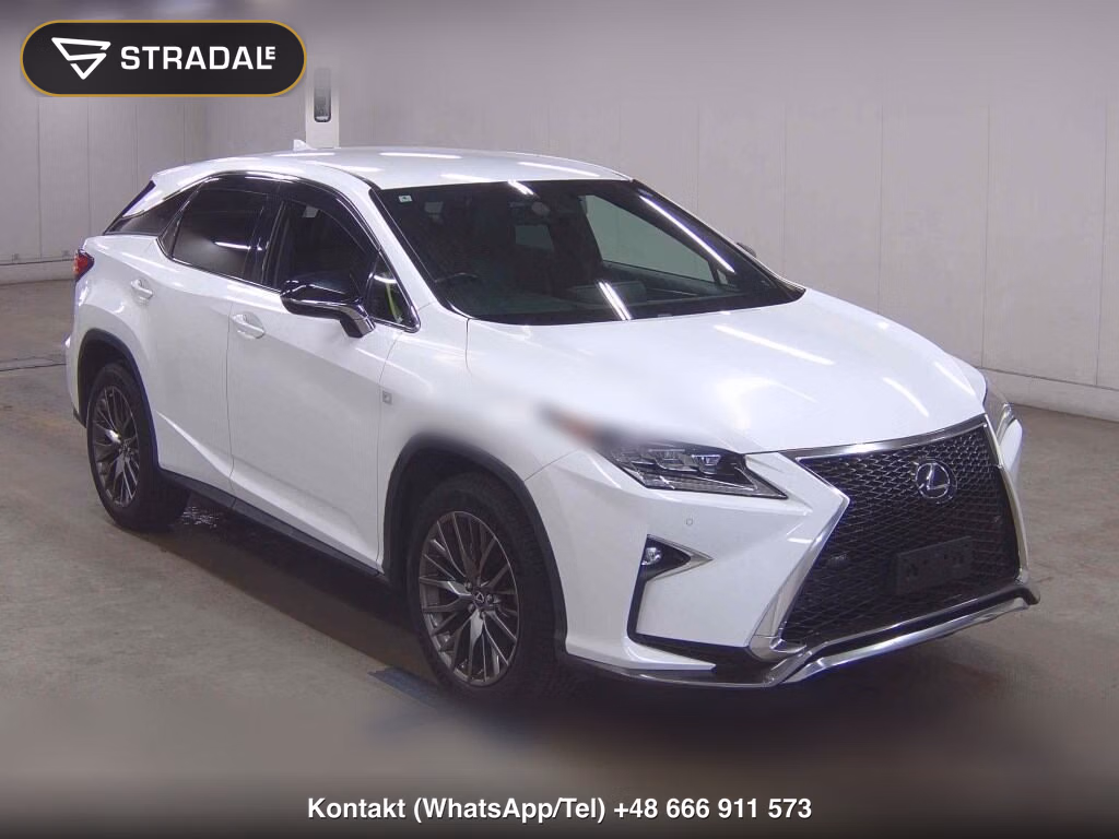 LEXUS RX 4WD RX200T F SPORT 2016, aukcja z Japonii, zdjęcie 1