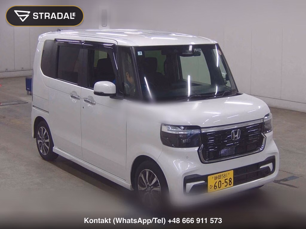 HONDA N-BOX CUSTOM BASE GRADE 2025, aukcja z Japonii, zdjęcie 1