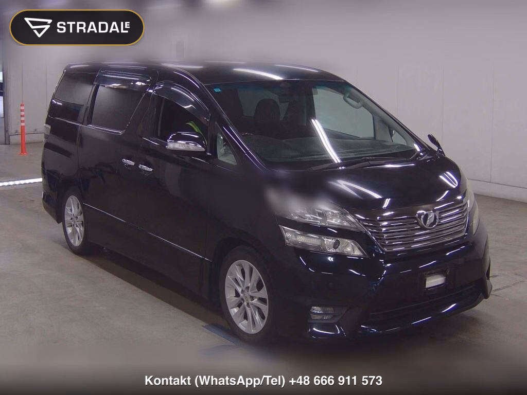 TOYOTA VELLFIRE 2.4Z PLATINUM SELECTION 2009, aukcja z Japonii, zdjęcie 1