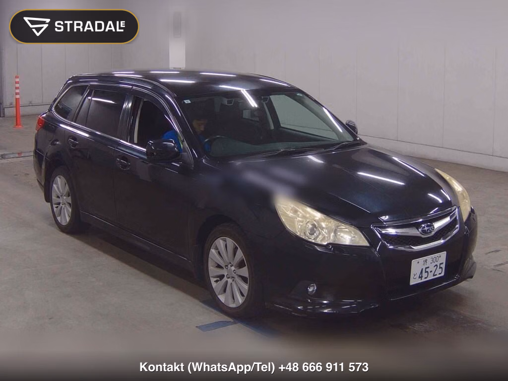 SUBARU LEGACY TOURING WAGON 4WD 2.5I EYESIGHT 2010, aukcja z Japonii, zdjęcie 1